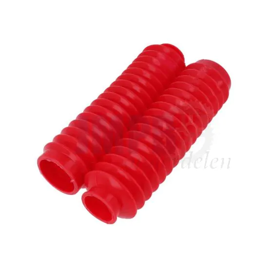 Voorvorkhoesset Yamaha DT50/80MX Rood