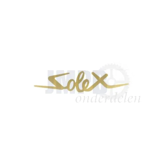 Sticker Solex Goud 70X17MM