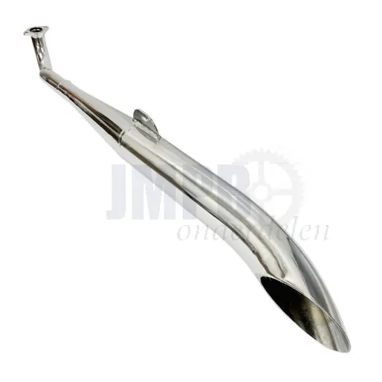 Uitlaat Puch Maxi Slash-Cut Chroom