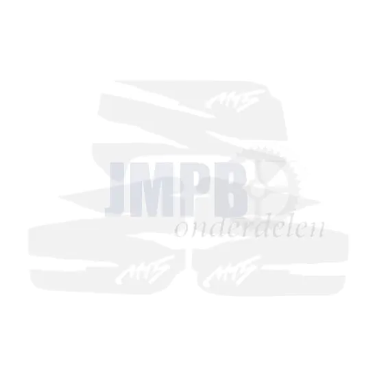 Stickerset Honda MT50 Wit Ripped 3-Delig