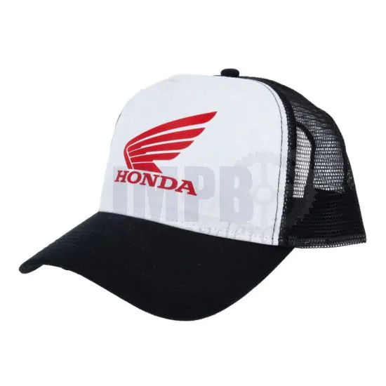Mesh Cap Honda Zwart/Wit