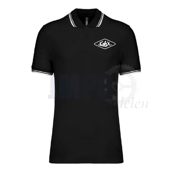 Polo Solex Zwart/Wit