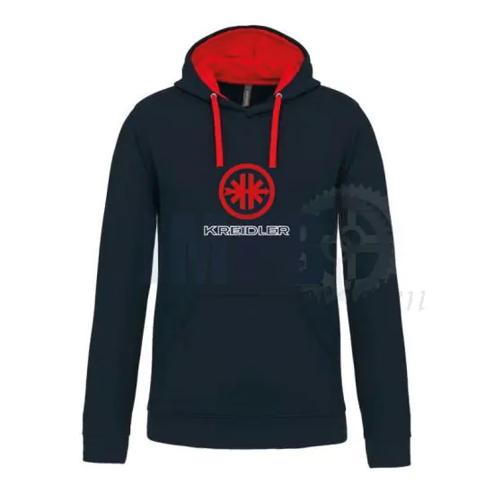 Sweater Kreidler Hoodie Zwart