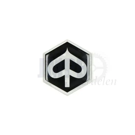 Sticker 3D Piaggio Logo 37X32MM