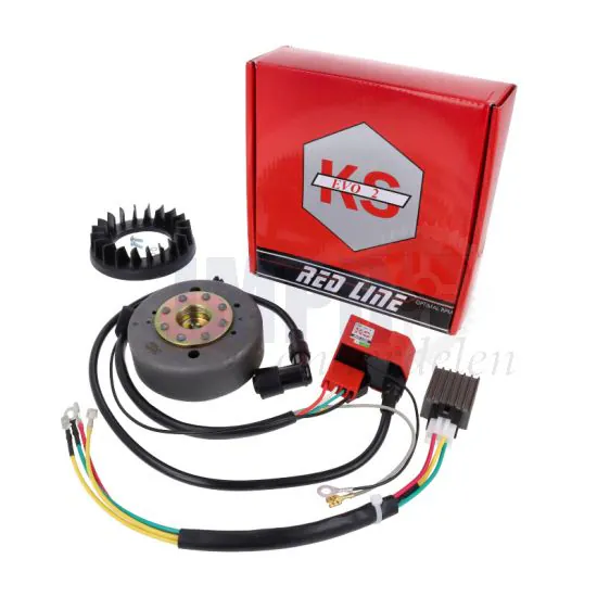 Ontsteking Kokusan EVO 2 Plus Red Line 6 Volt Geforceerd