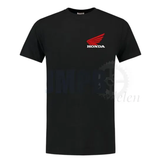 T-shirt Honda Zwart