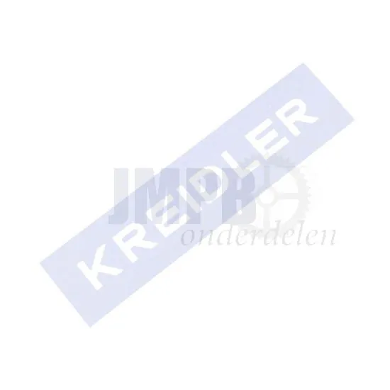 Sjabloon Buddyseat Kreidler 140X17MM