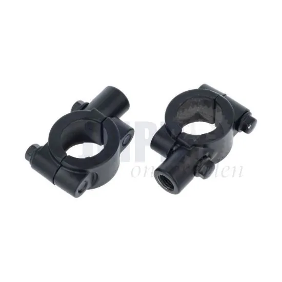 Spiegelsteunset Zwart M8 Rechts Universeel 