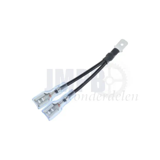 Y-Verbinder Vlakstekker 6.3MM FFM