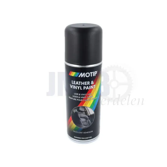 Motip Leather & Vinyl Spray Zwart - 200ML