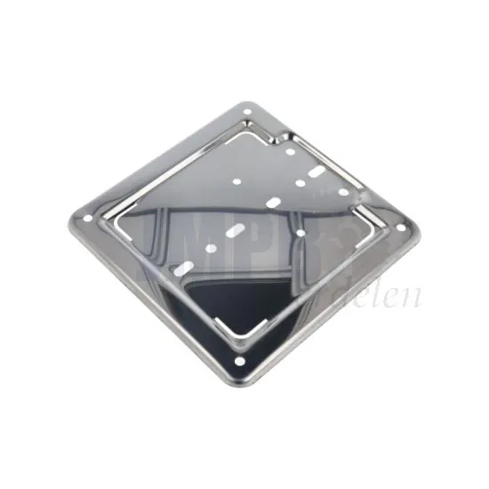 Kentekenplaathouder Liggend Chroom Classic