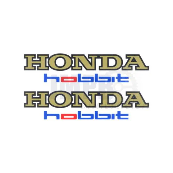 Stickerset Honda Hobbit