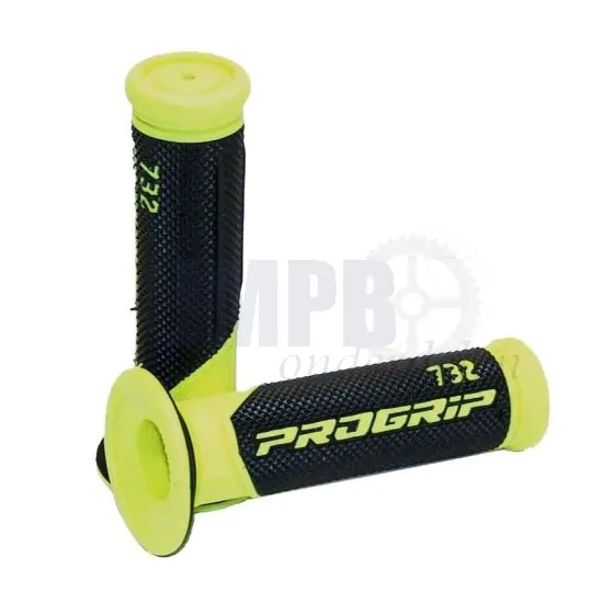 Handvatset Pro Grip 732 Zwart/Geel