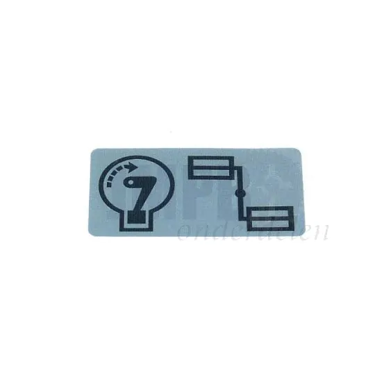 Fietsstand Sticker Yamaha FS1 52X26MM
