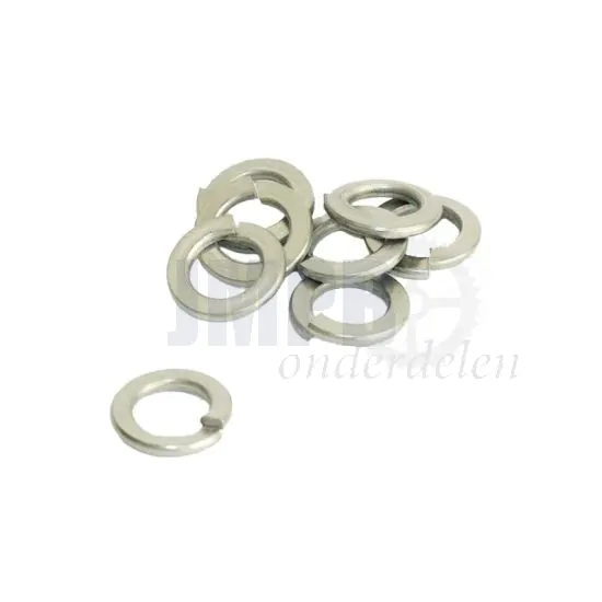 M10 Veerring RVS Din 127B