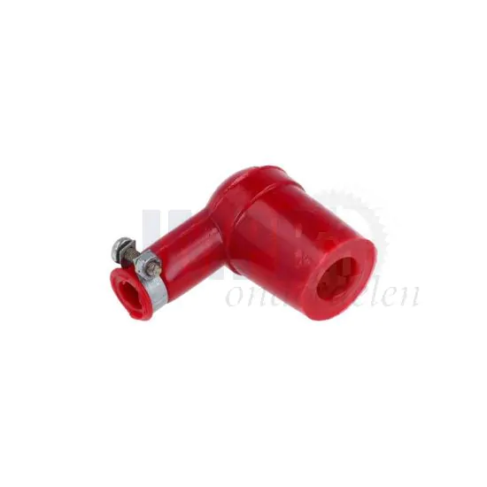 Bougiedop Siliconen Rood