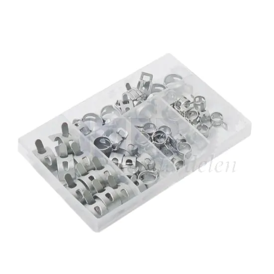 Assortimentset Slangklemmen - 50 Delig