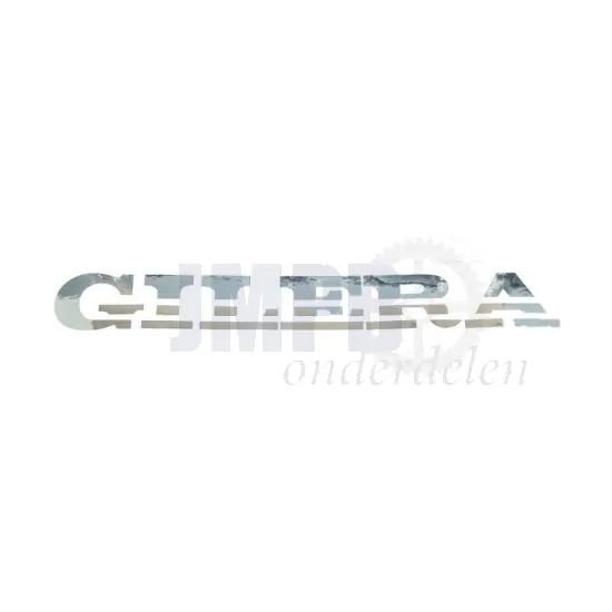 Sticker Gilera Verchroomd Turbo 230X30MM