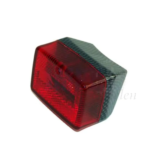 Achterlicht Klein Carbon-Rood Puch Maxi