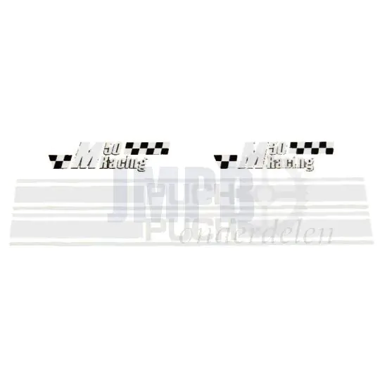 Stickerset Puch M50 Racing Wit