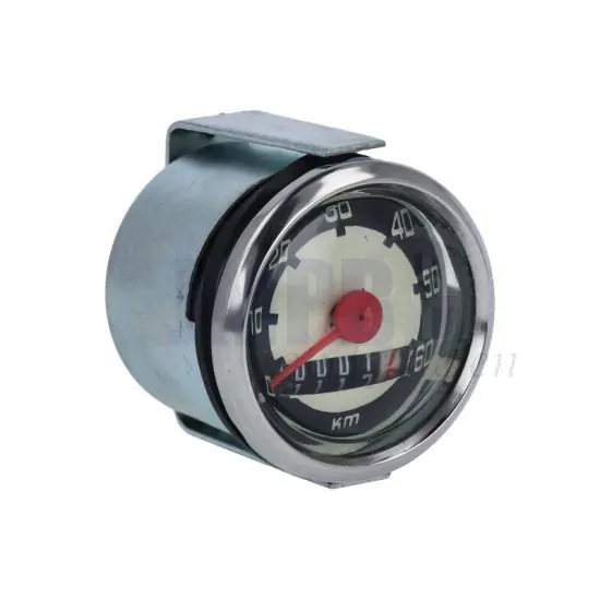 KM Klok 48MM VDO Replica Puch - 60KM