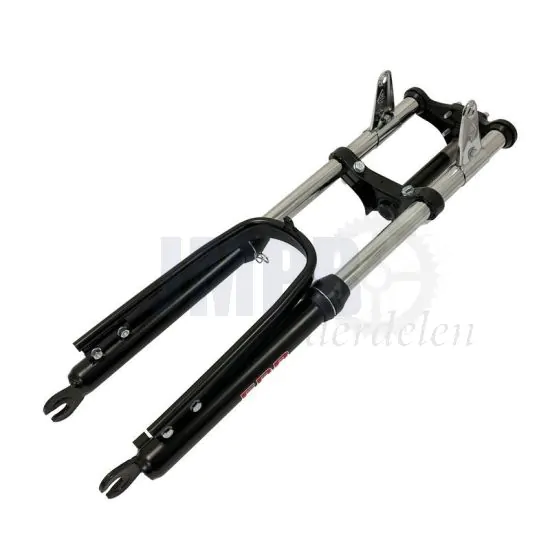 Voorvork Puch Maxi EBR Lang Verzwaard Zwart