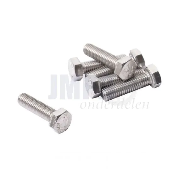 Bout Zeskant M8X35 RVS Din 933