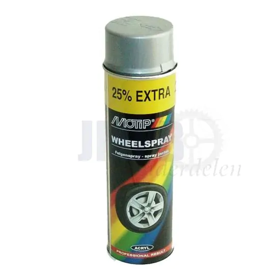 Motip Velgenspray Zilver - 500 ML