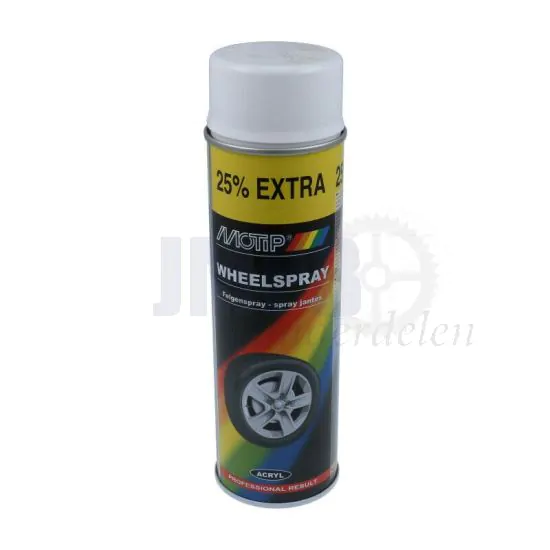 Motip Velgenspray Wit - 600 ML