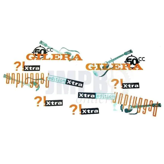 Stickerset Gilera Citta Unplugged