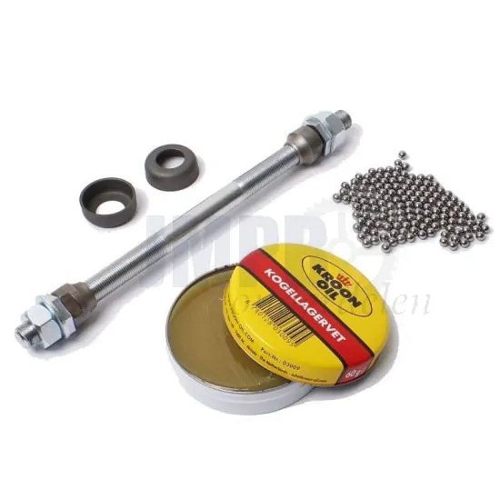 Achterwielas set Puch Maxi Spaakwiel Compleet