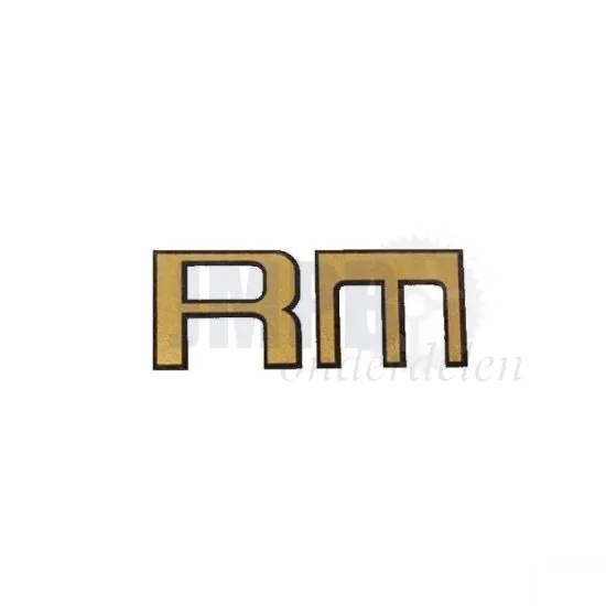 Framesticker Kreidler Goud/Zwart RM