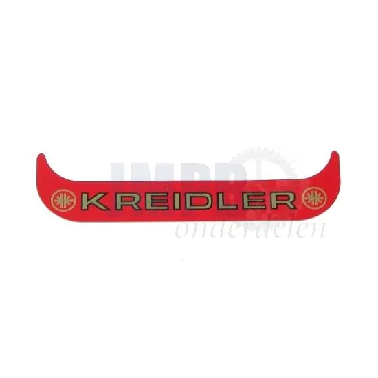 Sticker Plaathouder Smal Kreidler