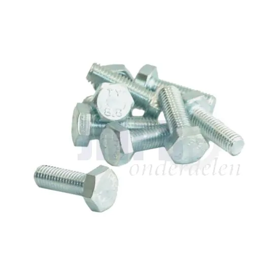 Bout Zeskant M10X30 Verzinkt Din 933