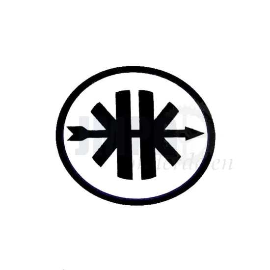 Transfer KK Logo Kreidler - Zwart - 45MM