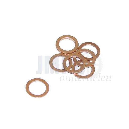 Koperring 10X14X1,5MM Din 7603A
