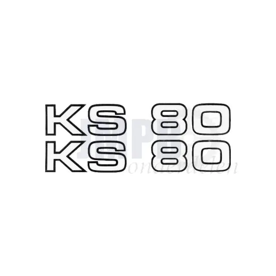 Stickerset Zundapp KS80
