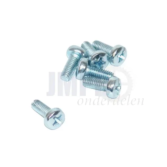 Bolcilinderschroef Verzinkt M4X10 Din 7985H