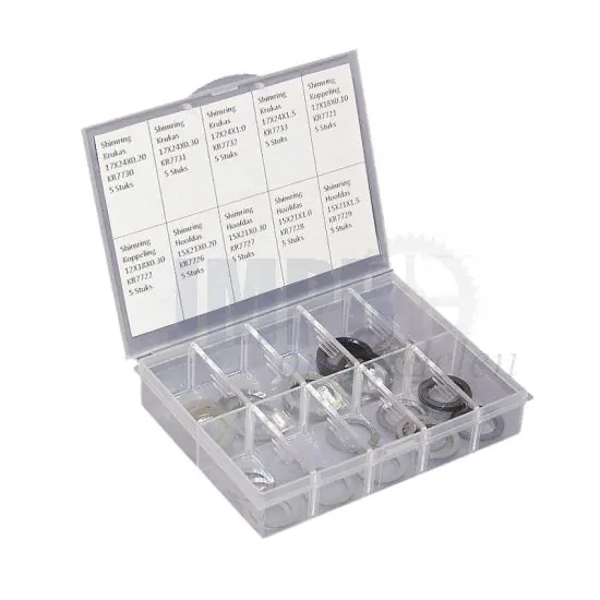 Assortimentset Shims Kreidler 50-Delig