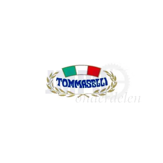 Sticker Tommaselli Ovaal