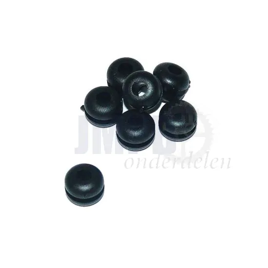 Doorvoerrubber Zwart 3.2 X 4.7MM