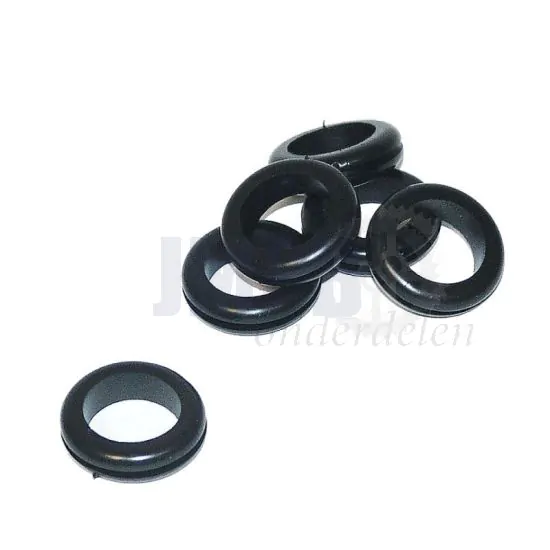 Doorvoerrubber Zwart 16.0 X 19.0MM