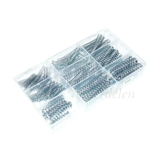 Assortimentset Cilindrische Drukveren Din 2095 - 105 Delig 