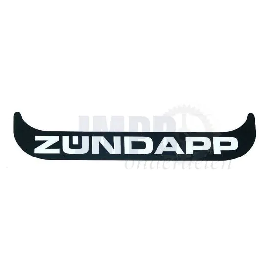 Sticker Plaathouder Breed Zundapp