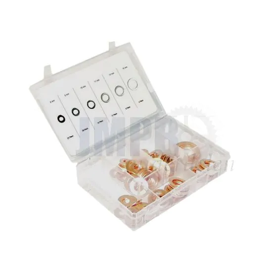 Assortimentset Koperringen Din 7603A 80-Delig