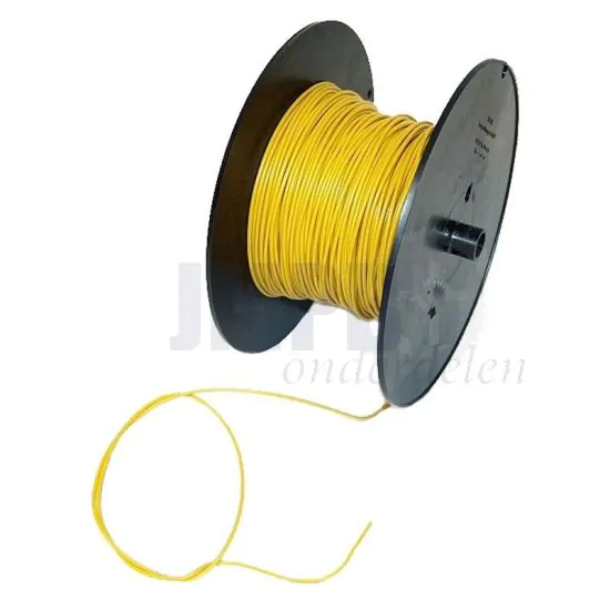 Electrisch Draad 1.5MM² Geel Per Meter