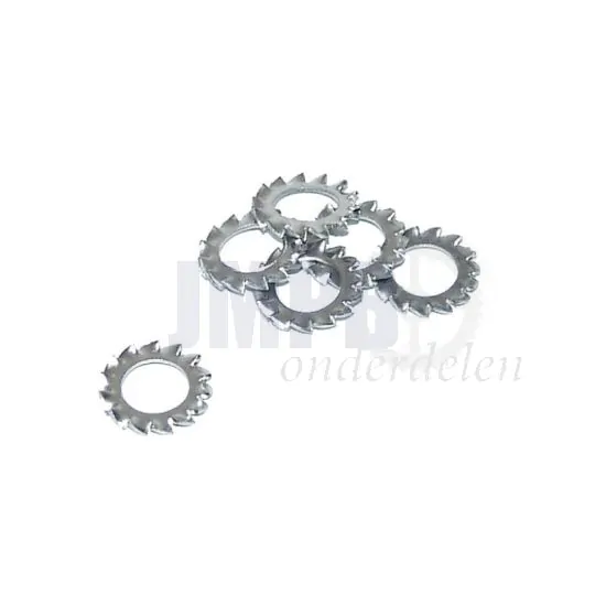 M6 Tandveerring RVS Din 6798A