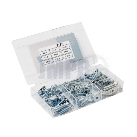 Assortimentset Verz. Schroeven BZK Din 7991 - 78 Delig