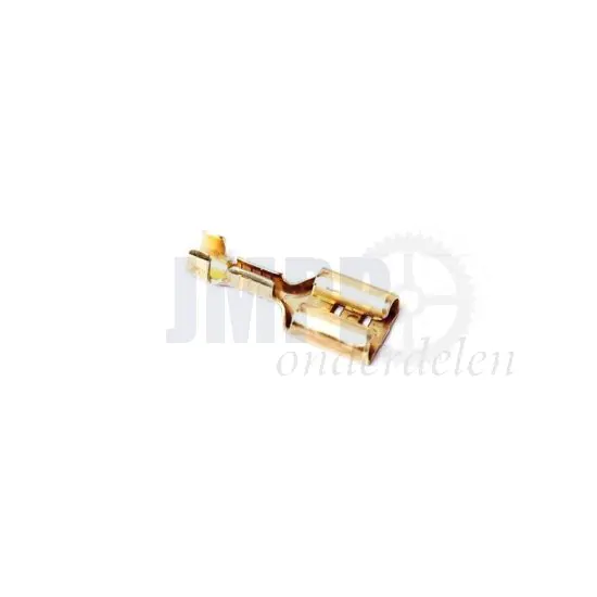 Vlakstekkerhuls Ongeisoleerd 6.3MM