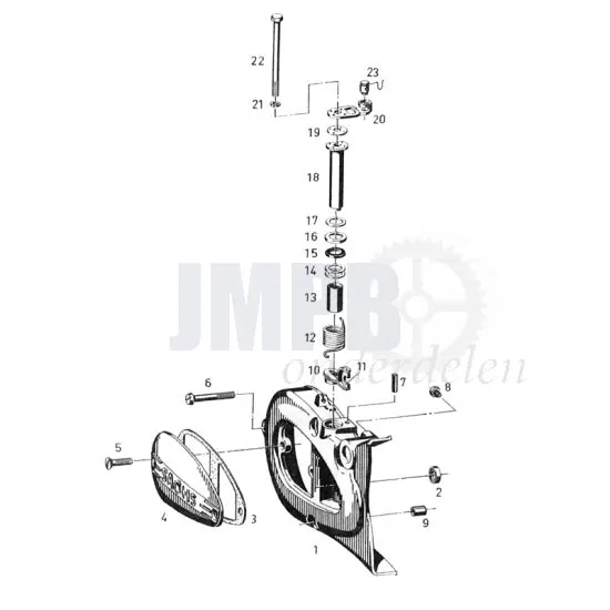 Ontstekingsdeksel Sachs 50/3